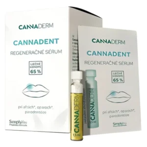 Cannaderm CANNADENT regeneračné sérum na afty a opary 1x1,5 ml
