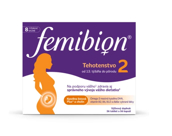 Femibion 2 Tehotenstvo 28 tbl + 28 cps