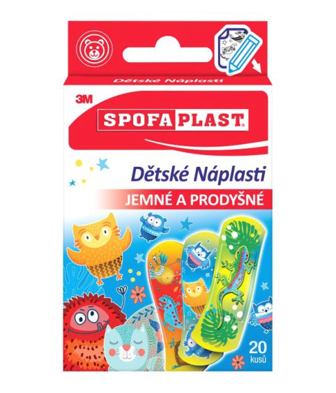 3M™ SPOFAPLAST 116 Detské náplasti 72x 25 mm 20 kusov