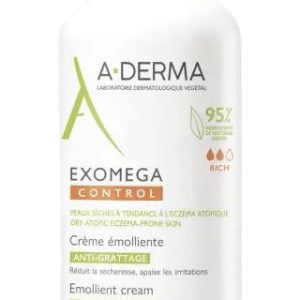 A-Derma Exomega control emoliencia krém pre suchú pokožku s tendenciou k atopickému ekzému 400 ml