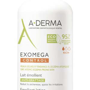 A-DERMA Exomega Control Emolienčné mlieko 400 ml