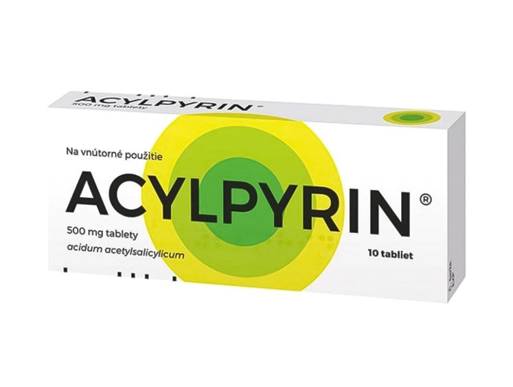 Acylpyrin 500 mg 10 tabliet
