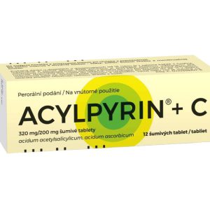 Acylpyrin C šumivé tablety 12 ks