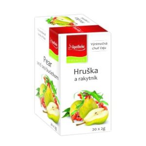 Apotheke Premier Selection čaj hruška a rakytník 20 x 2 g