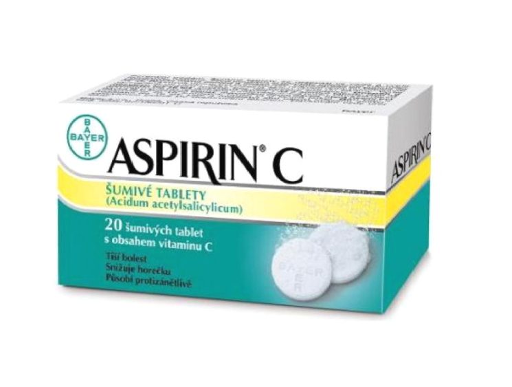 Aspirin C šumivé tablety 20 ks