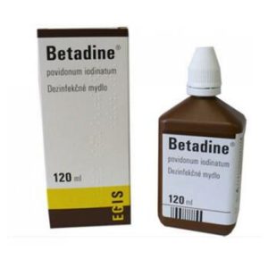 Betadine dezinfekčné mydlo 120 ml