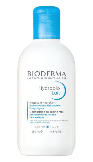 Bioderma Hydrabio Čistiace mlieko na tvár a oči 250 ml