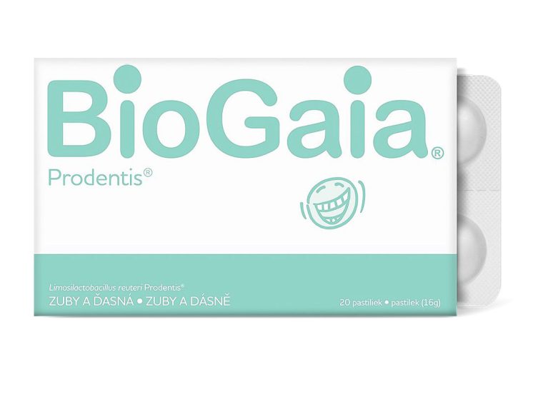 BioGaia ProDentis pastilky mentol 20 ks