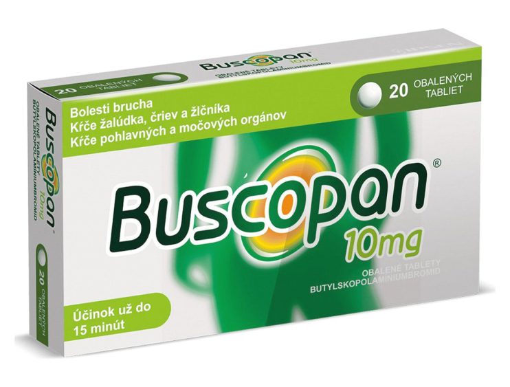 Buscopan 10 mg 20 tbl