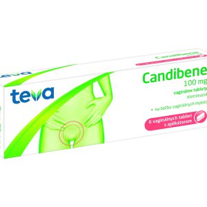 CANDIBENE 100 mg 6 vaginálnych tabliet
