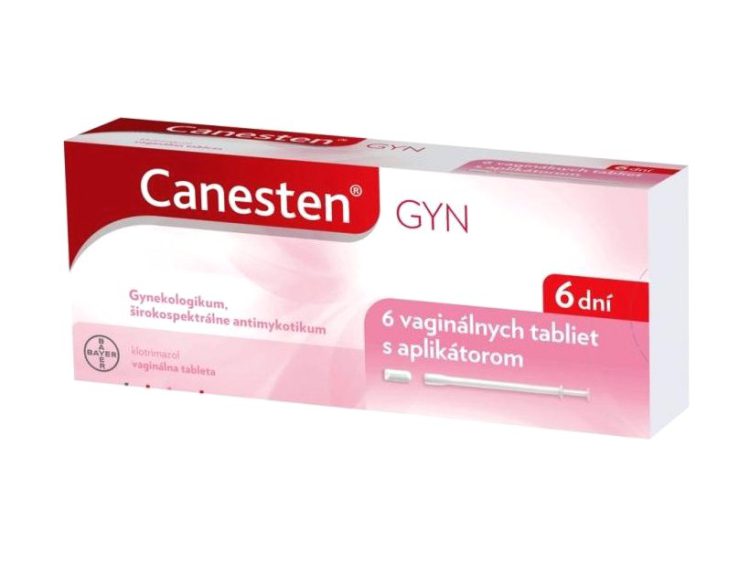 Canesten GYN vaginálne tablety 6 x 100mg