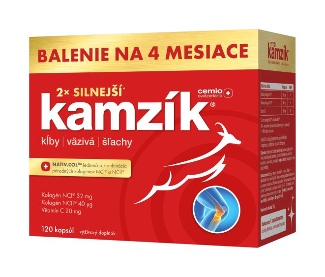 Cemio Kamzík  darček 2023 120 kapsúl