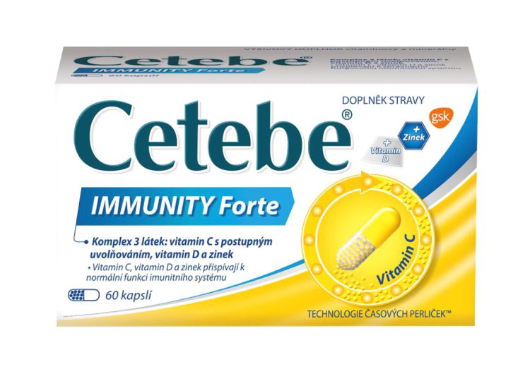 Cetebe Immunity Forte 60 kapsúl