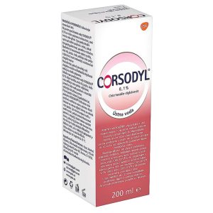 Corsodyl Ústna voda 200 ml