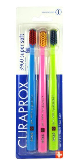 Curaprox CS 3960 Super Soft Zubná kefka 3 ks
