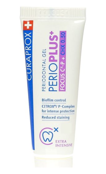 Curaprox Perio Plus Focus CHX 0,50% Zubný gél 10 ml