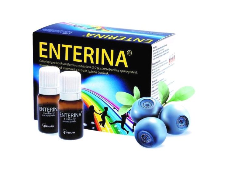 Enterina roztok vo fľaštičkách 8 x 10 ml (80 ml)