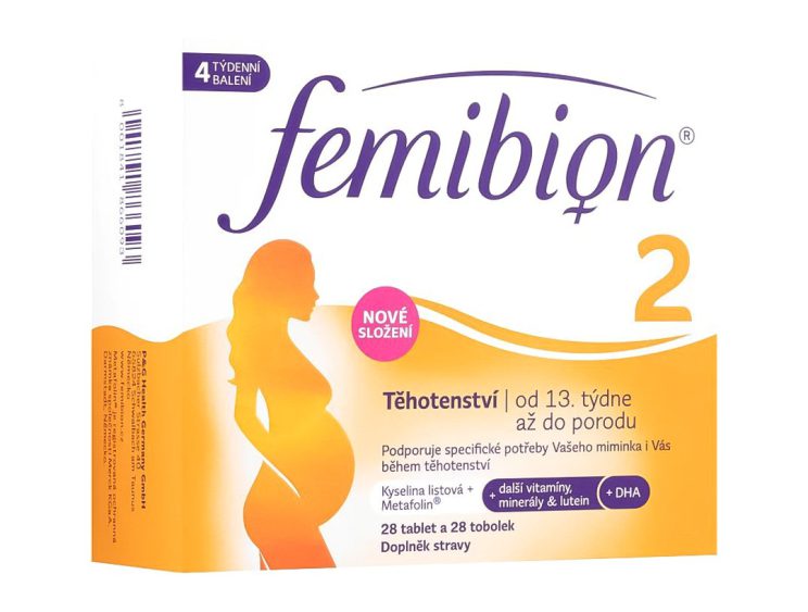 Femibion 2 Tehotenstvo 28 tbl + 28 cps