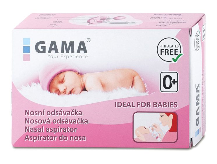 GAMA nosová odsávačka ružová