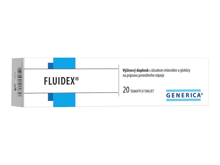 Generica Fluidex 20 šumivých tabliet