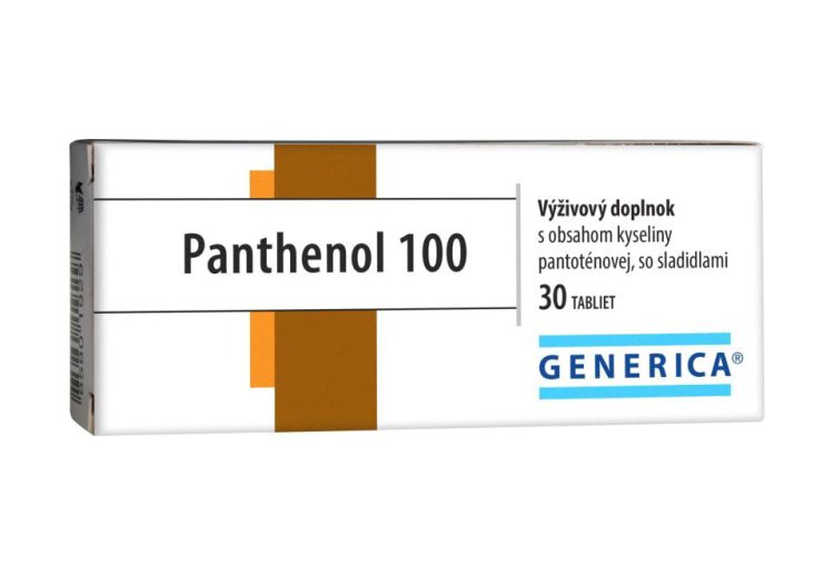 GENERICA Panthenol 100 30 tabliet