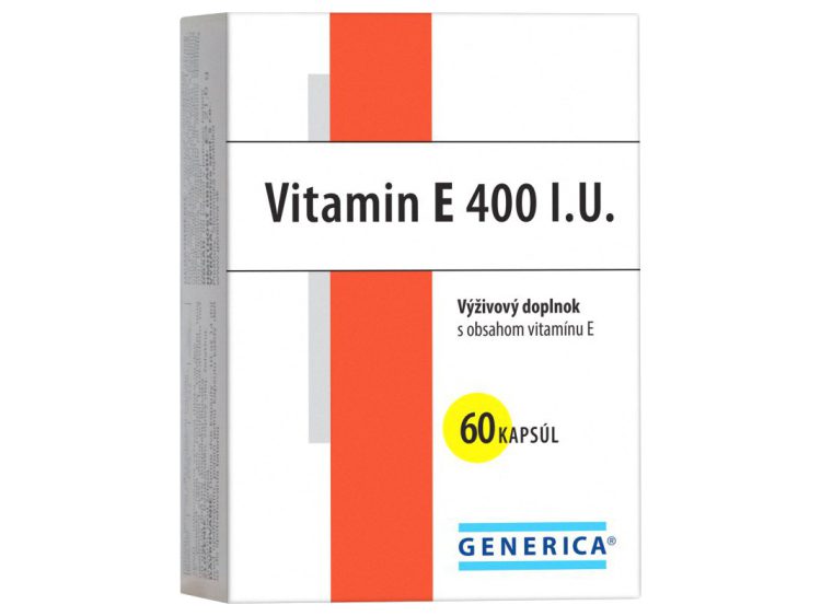 Generica Vitamin E 400 mg 60 kapsúl