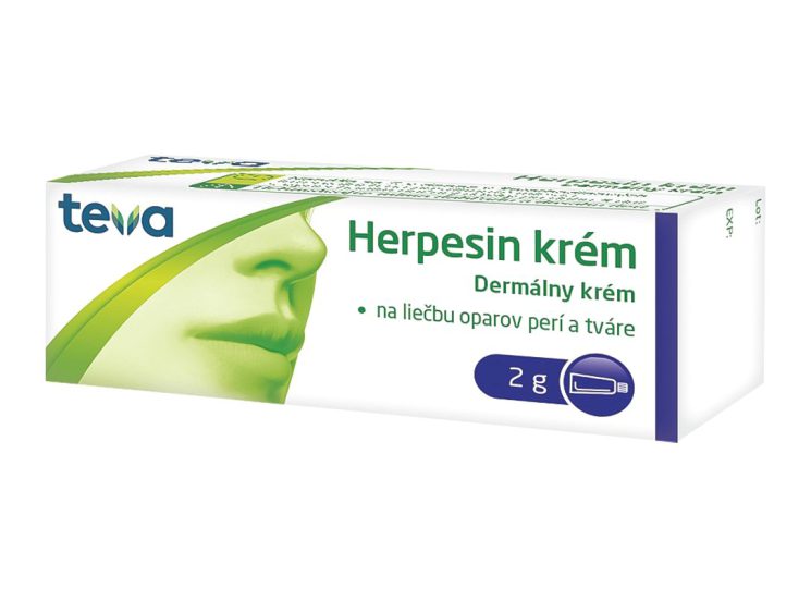 Herpesin krém 2 g