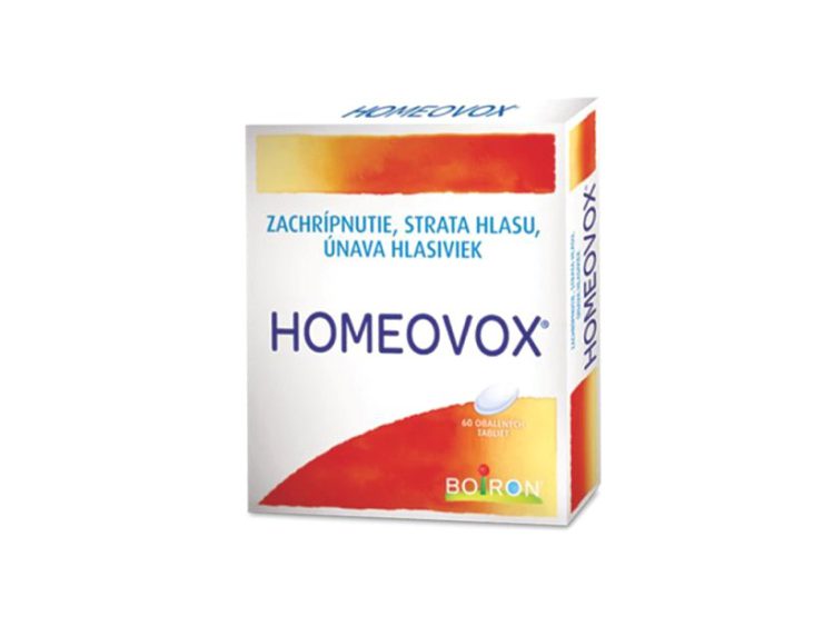 Homeovox tablety 60 ks