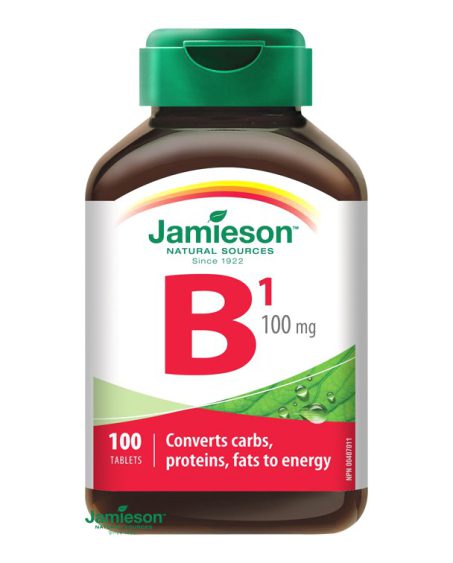 JAMIESON Vitamín B1 tiamín 100 mg 100 tabliet