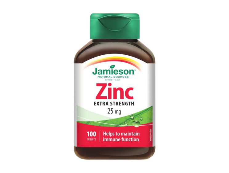 Jamieson Zinok 25 mg 100 tabliet