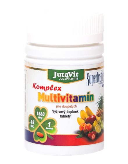 JUTAVIT Komplex Multivitamín pre dospelých 45 tabliet