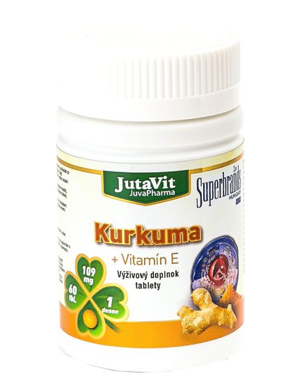 JUTAVIT Kurkuma + Vitamín E 60 tabliet
