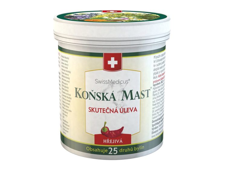 Konská masť hrejivá 250 ml