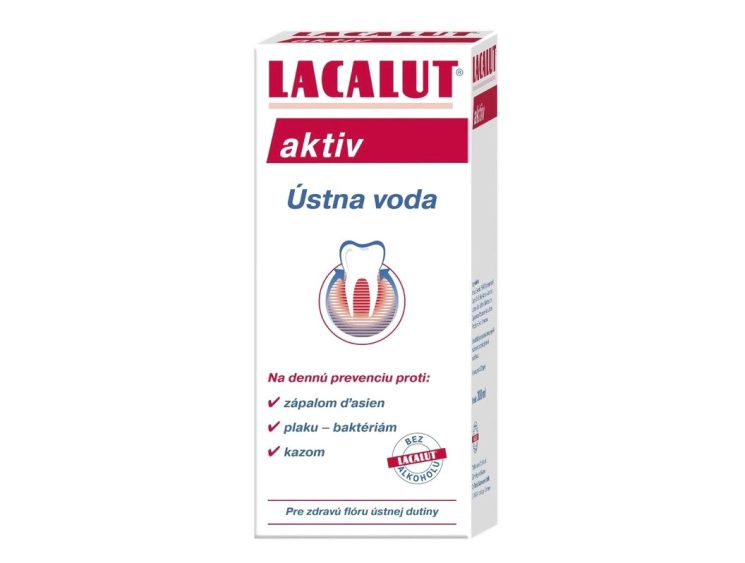 Lacalut Aktiv ústna voda 300 ml