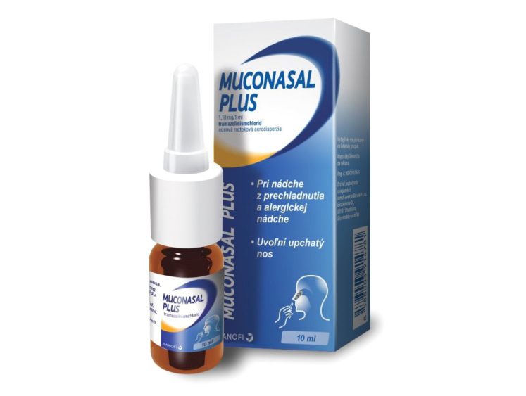 MUCONASAL Plus roztok v spreji 10 ml