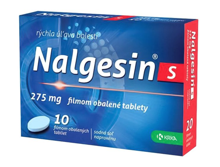 NALGESIN S 275 mg 10 tabliet