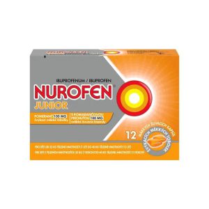 NUROFEN Junior s pomarančovou príchuťou 100 mg