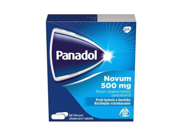 Panadol Novum 500 tbl 24 tabliet