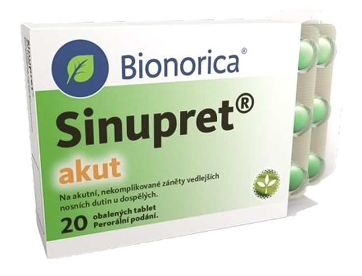Sinupret Akut 20 tbl