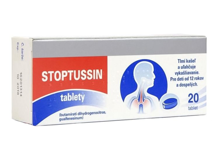 Stoptussin tablety 20 ks