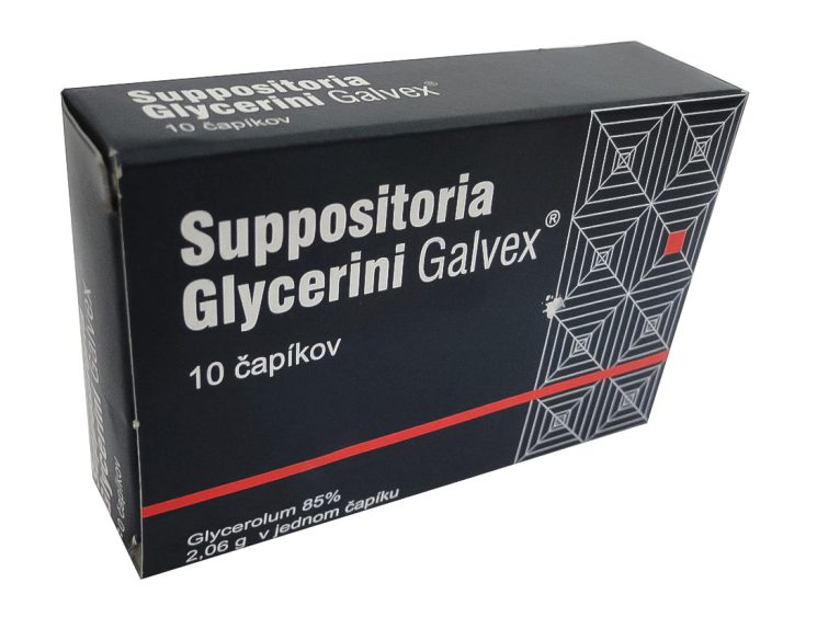 Suppositoria Glycerini Galvex 2,06 g 10 ks