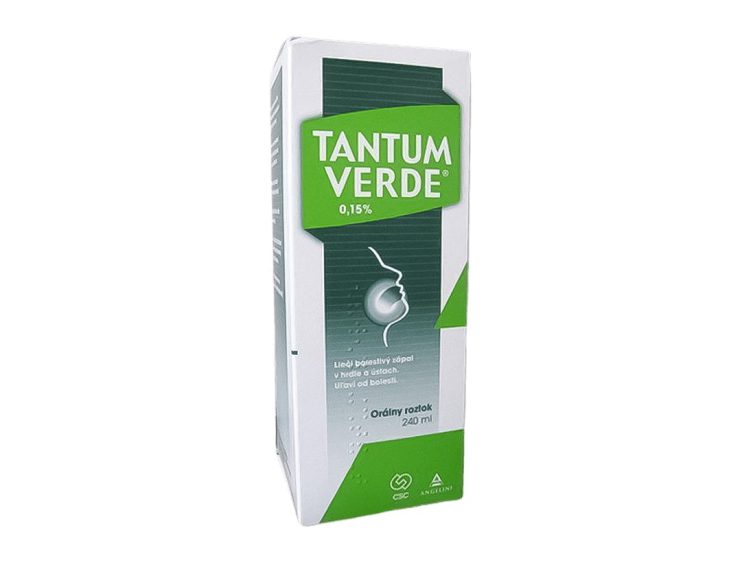 Tantum Verde 0,15% kloktadlo 240 ml