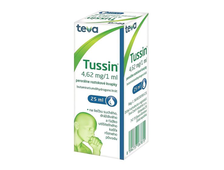 TUSSIN kvapky 25 ml