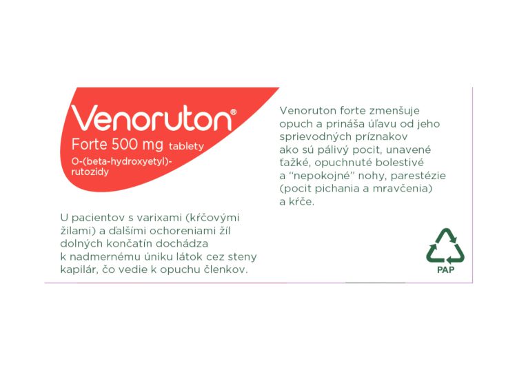 Venoruton Forte 500mg 60 tabliet