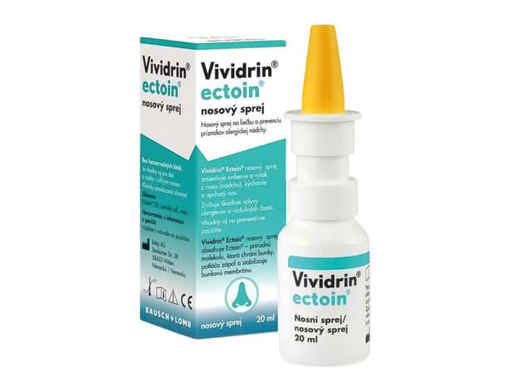 Vividrin ectoin nosový sprej 20 ml