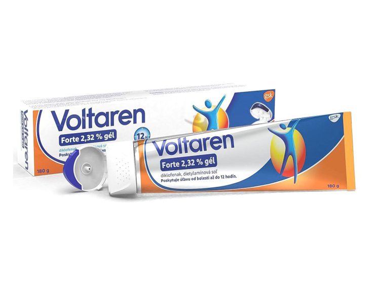 Voltaren forte 2,32 % gél 180 g