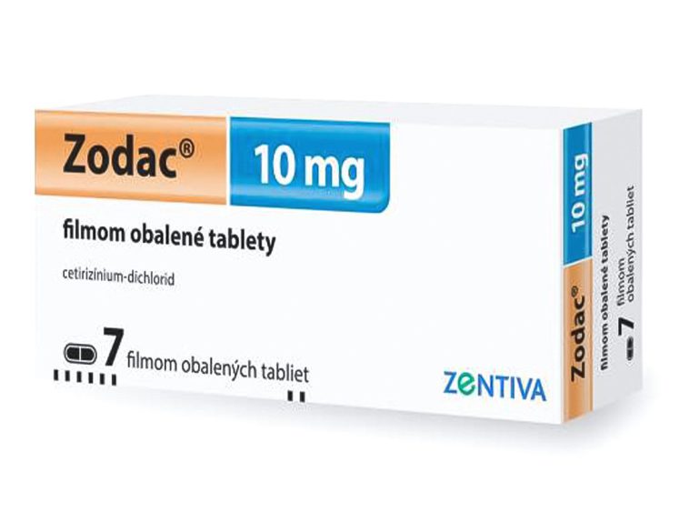 ZODAC 10 mg 7 tabliet