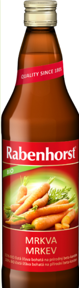 Rabenhorst BIO Mrkvová šťava  750 ml