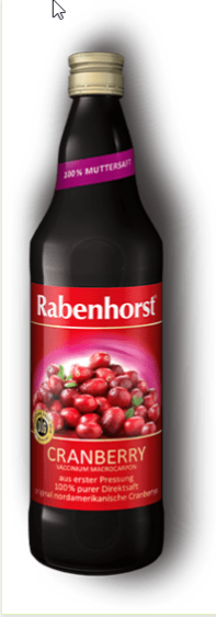 Rabenhorst Brusnicová šťava  750 ml